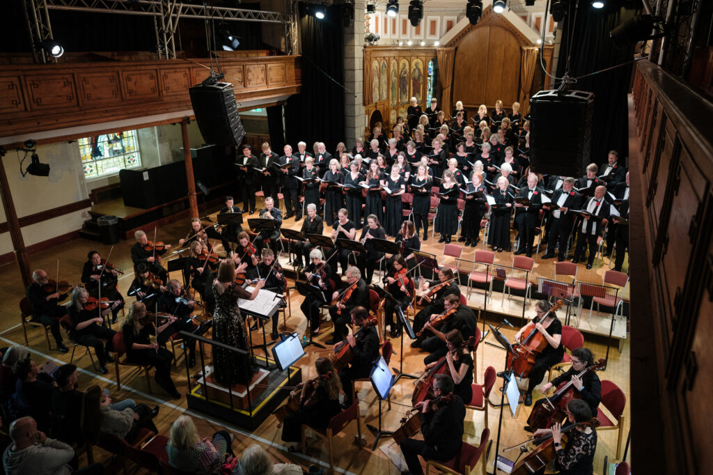 GCOS performing at St James Concert Hall
